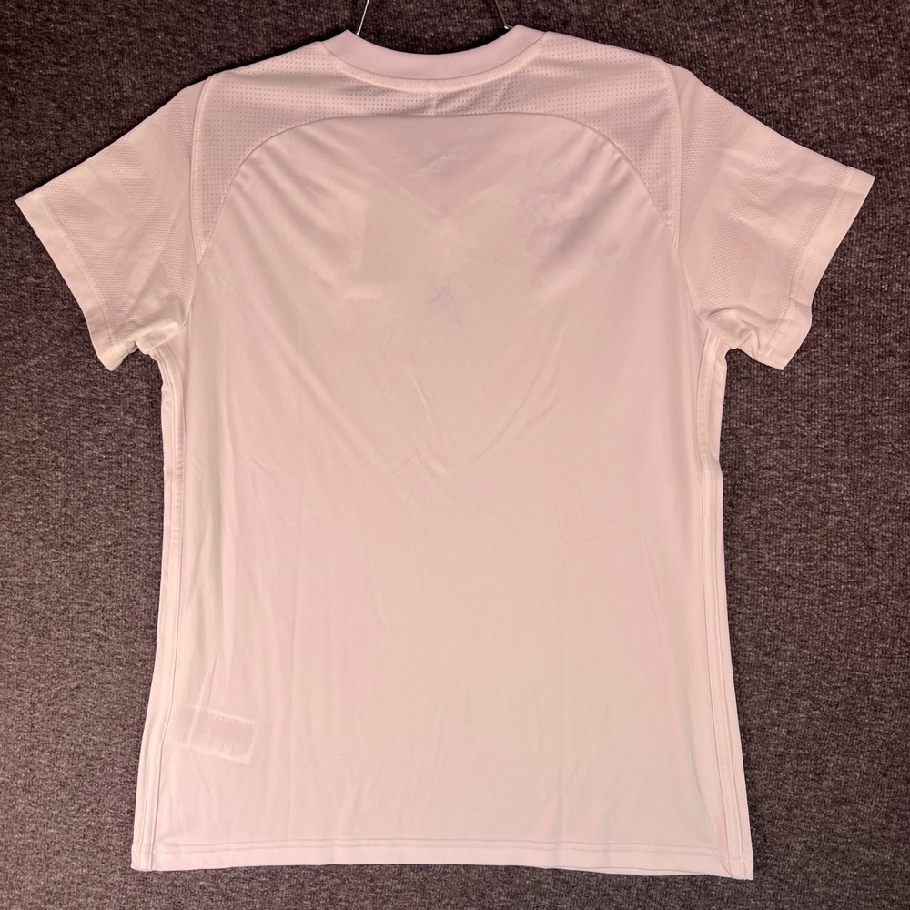 Adidas Tiro 17 Jersey Women's Medium White Short Sleeve ClimaCool Training Shirt - Picture 2 of 16